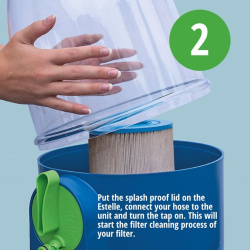 Мойка для фильтров спа бассейна Estelle